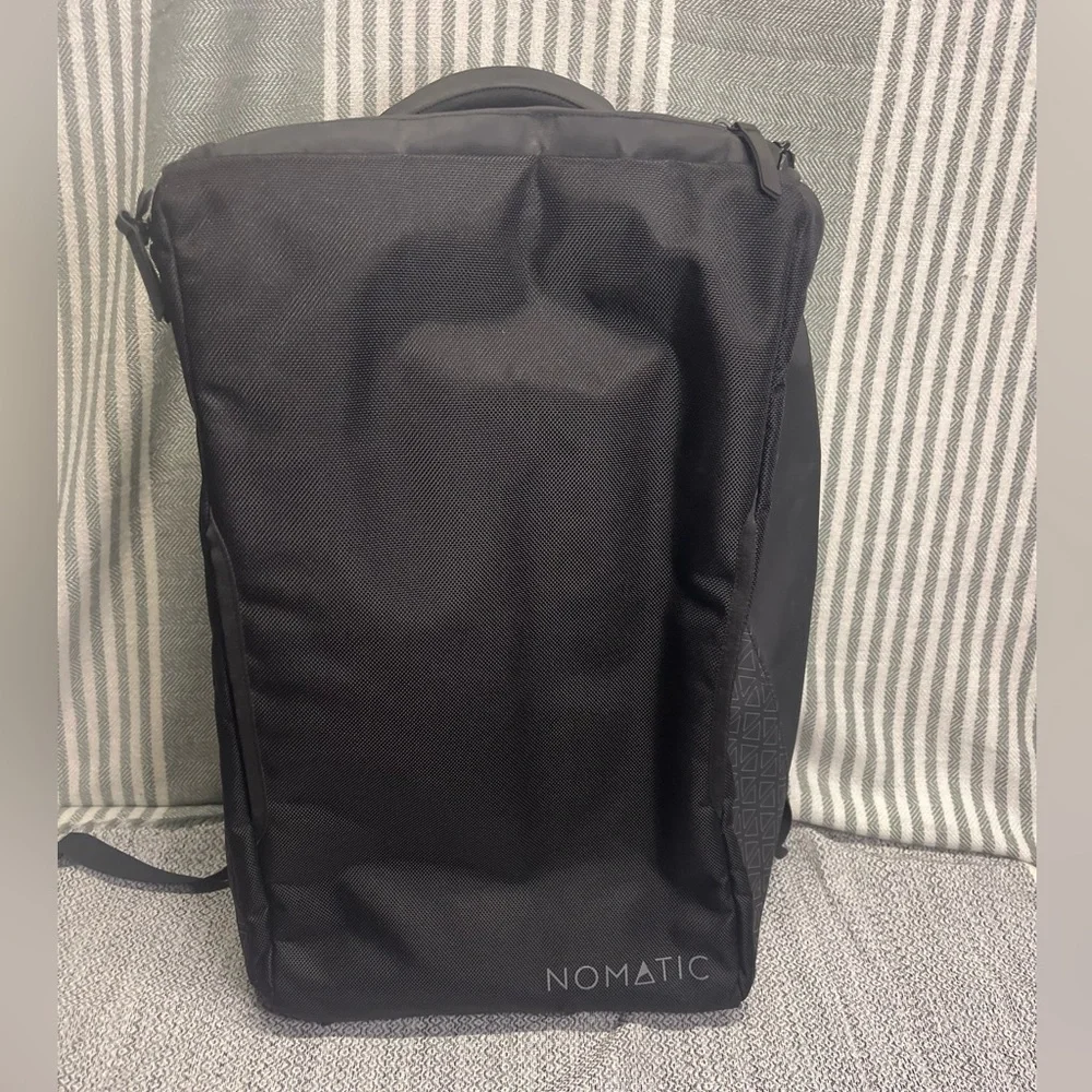 Black Travel Backpack - Sleek Everyday Carry